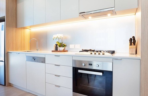 Sydney Central Business District Apartment | City High is a luxurious urban two-bedroom apartment