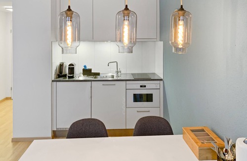 Zug Apartment | City View Business Apartment, Fiber, Netflix