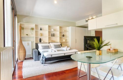 Tre Torri Apartment | CityLife Prime Studio - In front of the Shopping District with Big Terrace and Gym