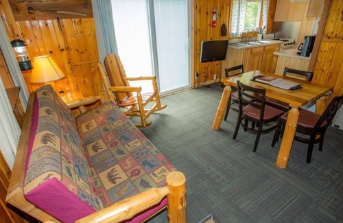 Puposky Cabin | Classic Minnesota Lakefront Cabin - Private Beach & Resort Amenities
