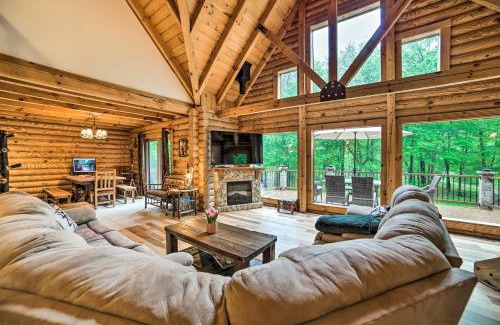 Jackson House | Classy Home with Hot Tub 2 Mi to Lake Access!