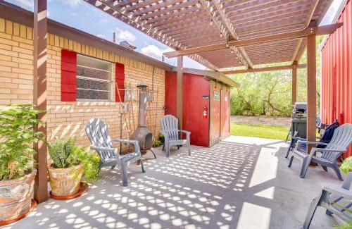 San Benito House | Classy San Benito Vacation Rental with Chiminea!