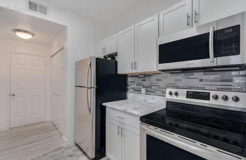 Clearwater Condo | Clearwater Beach, Florida, modern fully renovated 2nd floor condo, heated pool