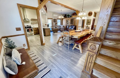 Central Lake House | Close to Torch Lake. Event and Sports Barn. Great golf nearby. Sleeps 13+. Bunks