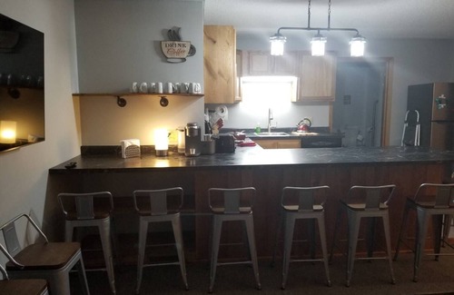 Chatham Apartment | Coalwood Trail-Large Group Unit #1-on snowmobile trail 8 near Pictured Rocks