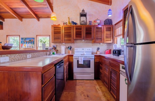 San Pedro Villa | Coco Caye Villa, Private 2 bedroom Beachfront Villa, Balcony,Pool- Gold Standard