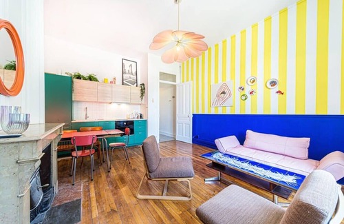 Bussiere - Cadiere Apartment | π¨β¨ Colorful apartment β β2 bedrooms in the heart of Ollins β¨π¨