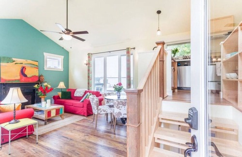 Columbia City House | Colorful Cottage Close to Lake Washington