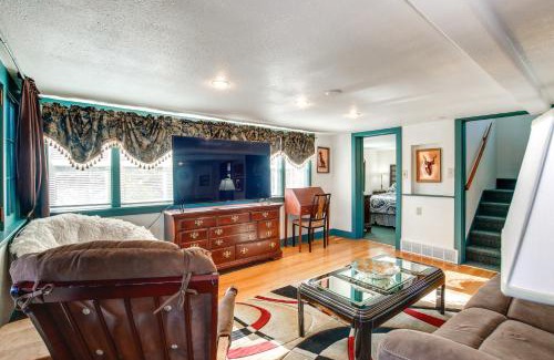 Campbellsport House | Colorful Cottage with Hot Tub - Steps to Long Lake!