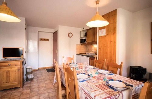 Aussois Apartment | COM503M :Apartment in quiet area near free shuttle bus and swimming pool