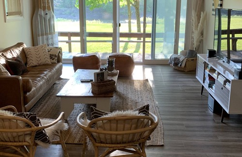 Algoma District Cottage | Come stay at a cozy Riverside Retreat with a beautiful sandy beach!