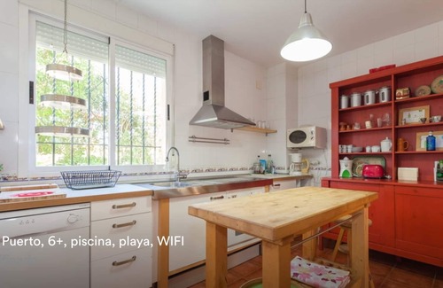 El Puerto de Santa Maria House | Comfortable and bright cottage, with pool, beach, free WIFI, 6+ baby