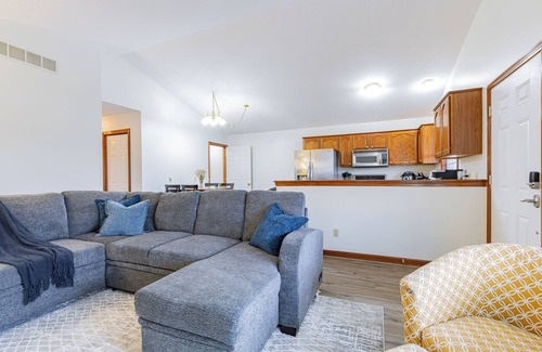 Akron House | Comfort Awaits at Cozy Get Away - Dog Friendly - 3BD/2BA + Living Spaces