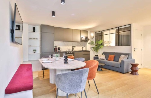 Quartier Saint-Ambroise Apartment | Comfort & Design for 10p - 5min from the Marais