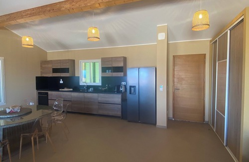 Marine de Saint Ambroggio Villa | Comfortable 8-person villa with pool and sea view