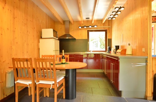 Aywaille House | Comfortable modern chalet with wood finish.
