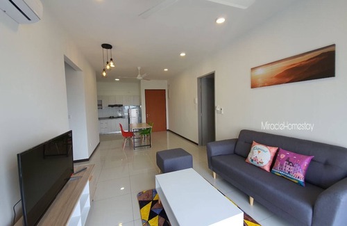 Kampung Bagan Dalam Condo | Comfy 4 Pax Getaway ~ Butterworth