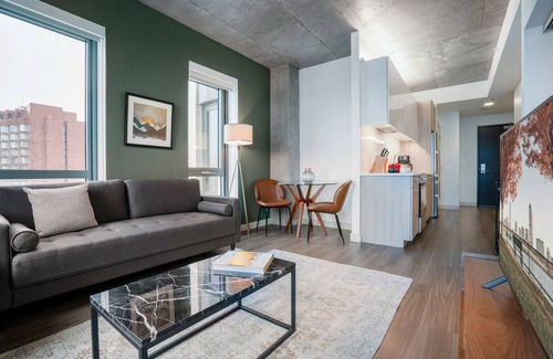 MIT Apartment | Comfy Kendall Square 1BR w/Gym, W/D near MIT & River by Blueground