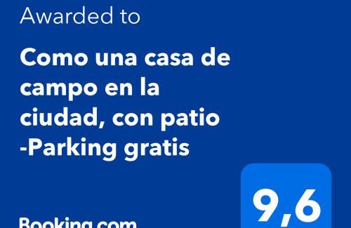 Gijon City Centre Apartment | Como una casa de campo en la ciudad, con patio -Parking gratis