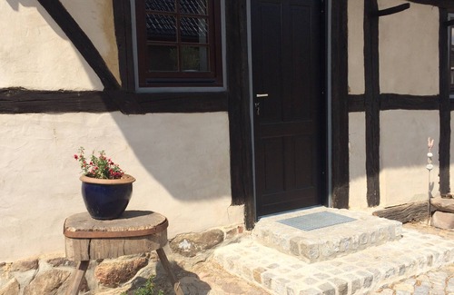 Kerzendorf House | Complete house-family-friendly-rural idyll-ecological. renovated mud house/thatched roof