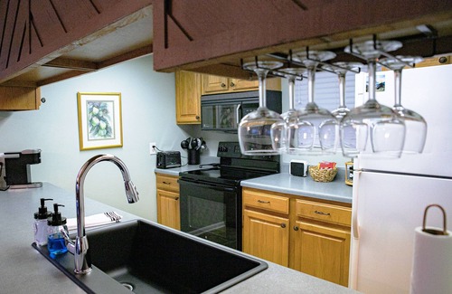 Lake Toxaway Condo | CONDO SITTING ON TOP OF A WATERFALL! MOUNTAIN & WATERFALL VIEW! DOGS WELCOME