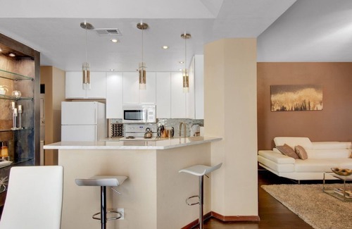 East Morningside Condo | Condo w/Wrkspce; Garage, Pool/BBQ, Pets Welcome