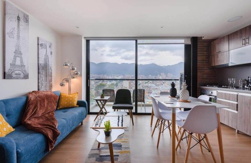Barrios Unidos Apartment | CONFORTABLE APARTAMENTO CON ESPECTACULAR VISTA PANORAMICA DE BOGOTA