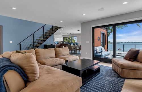 Belmar House | Contemporary waterfront home with breathtaking views, minutes from the shore