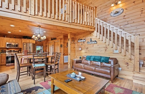 Cataloochee Ranch Cabin | Copper Top Cabin - 3 BR, 2 BA, HT, GR, Near Ski Area