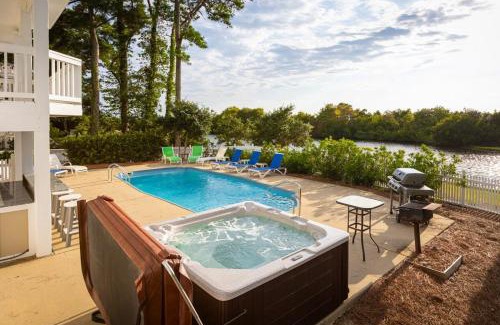 Corolla Light House | Corolla Light Soundfront with Pool Hot tub & more