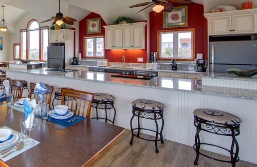 Ocean Sands House | Corolla Paradise, 10 Bedrooms, 10 Baths, Private Setting! 3 Minute Walk To Beach