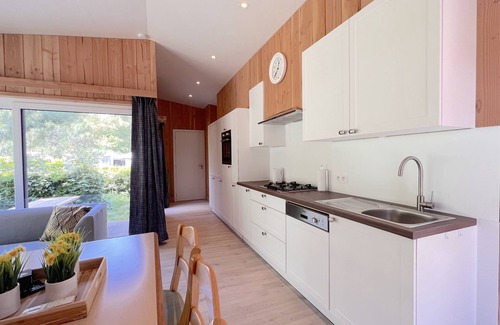 Bocholt Ski Chalet | Cosily decorated chalet on a nice family park