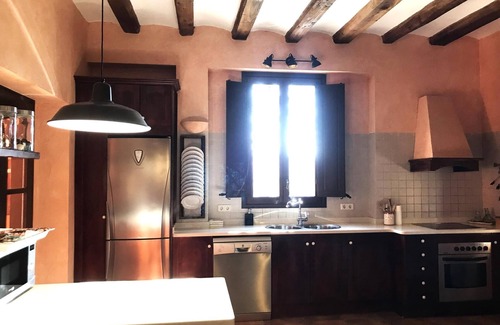 Massanes Villa | Costabravapartment Can Marc with private pool and tennis court