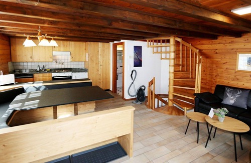 Saas-Fee Apartment | Cosy apartment for 6 guests with WIFI, TV and pets allowed