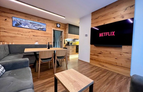 Spindleruv Mlyn Apartment | Cosy apartment for 7 people with WIFI, TV, balcony and panoramic view