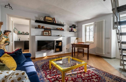 Cortazzone House | Cosy apartment in villa for 2 people with pool, TV, terrace, panoramic view and parking