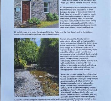 Corris House | Cosy riverside cottage in beautiful Corris