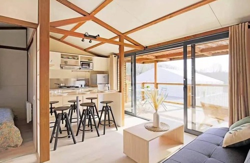 Chisseaux Ski Chalet | Cottage Lodge (35 m² - 3 Schlafzimmer) 6 Personen