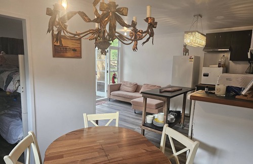 Stanmore Bay Cottage | cottage near the beach, faery lights and outdoor bath!