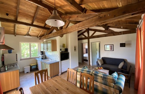 Doissat Cottage | cottage SAPHIR heated pool, 5 pers., free wifi