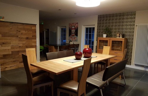 Weinsheim House | Country house villa Weinsheim, up to 20 pers. - wellness, sauna, whirlpool, Eifel/Prüm