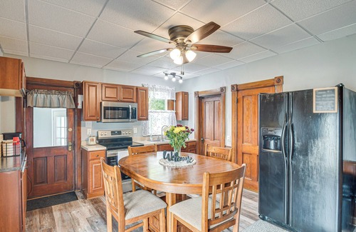 Biggsville House | Countryside Biggsville Home w/Yard, Dogs Welcome!