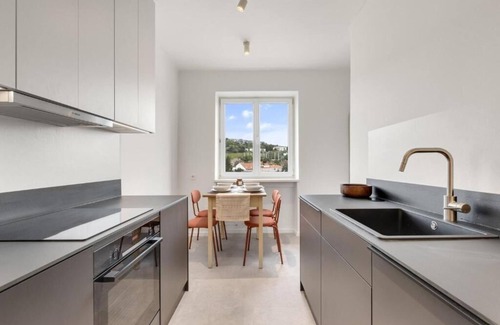 Nove Mesto Apartment | Cozy 1-bedroom apartment in enjoyable Bratislava with WiFi, AC