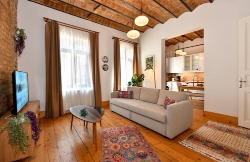 Galata Apartment | Cozy 1-bedroom apartment in terrific Istanbul with AC, WiFi