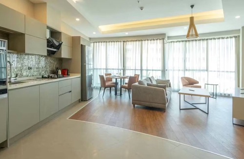Lara Apartment | Cozy 2-bedroom apartment with AC, fitness room, WiFi in phenomenal Antalya