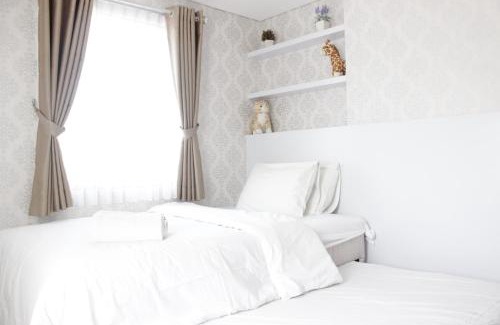 Braga Apartment | Cozy 2BR Apartment at Tamansari Tera Residence near BIP By Travelio