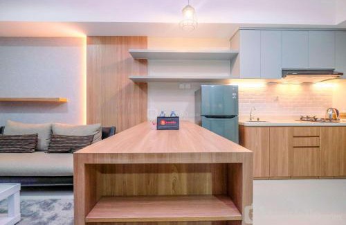 Mampang Prapatan Apartment | Cozy 2BR Apartment Nine Residence with City View By Travelio
