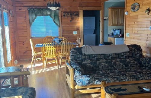Warrens Cabin | Cozy 3 Bed 2 Bath Cabin located next to Three Bears Resort in Warrens Wisconsin