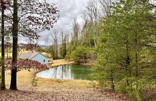 Mt Lookout House | Cozy 3 BR Cabin with Pond on 3 acres - New River Gorge - Summersville Lake