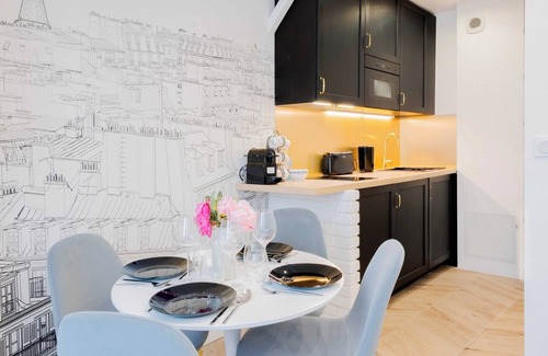 Republique–Point-du-Jour Apartment | Cozy apartment 1BR/4P - Boulogne-Billancourt